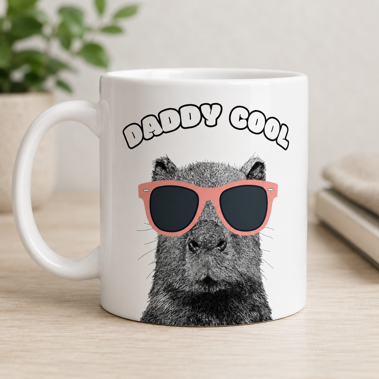 Capybara Bone China Mug Bone China Mug – Dad Gift Set