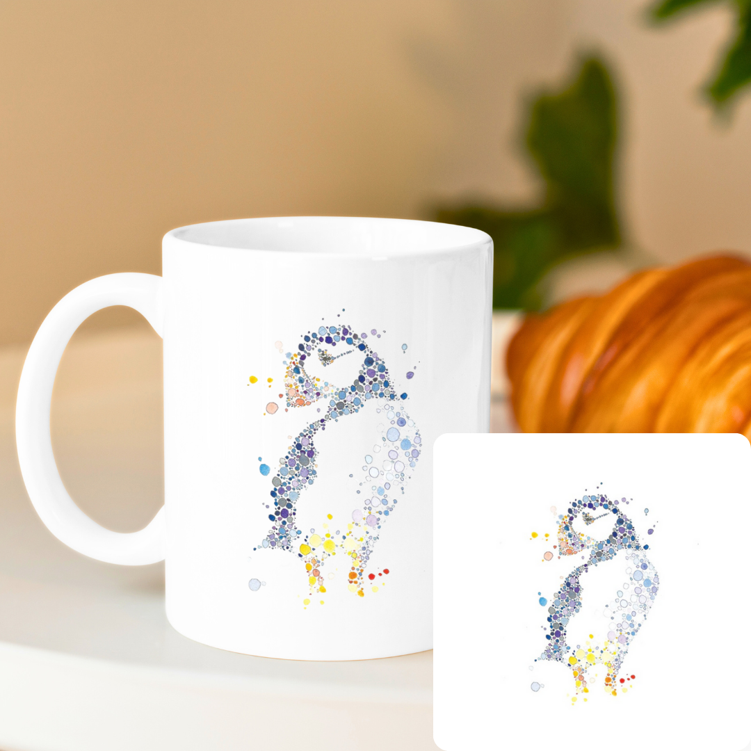 Puffin Bone China Mug