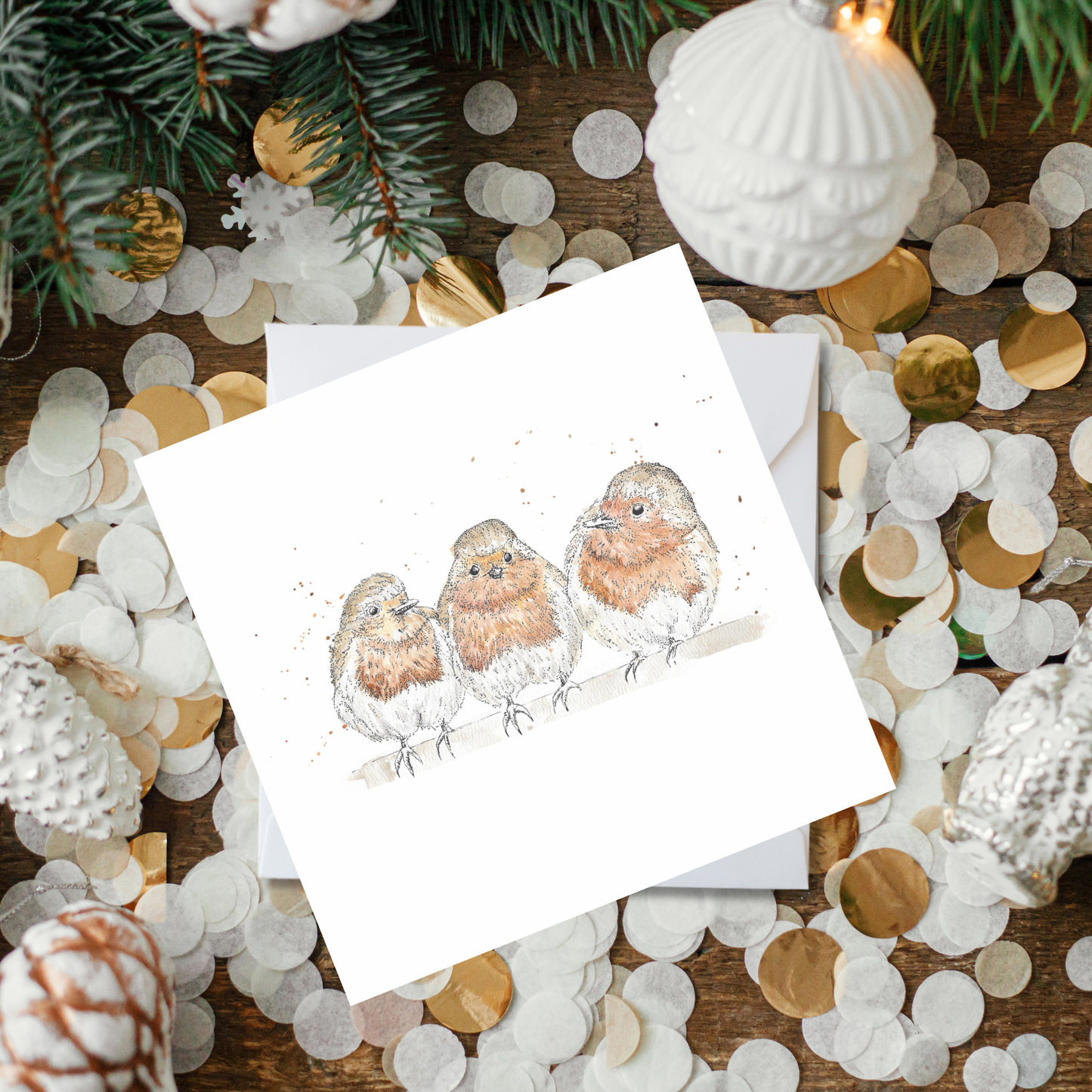 Three of Kind Robin Card