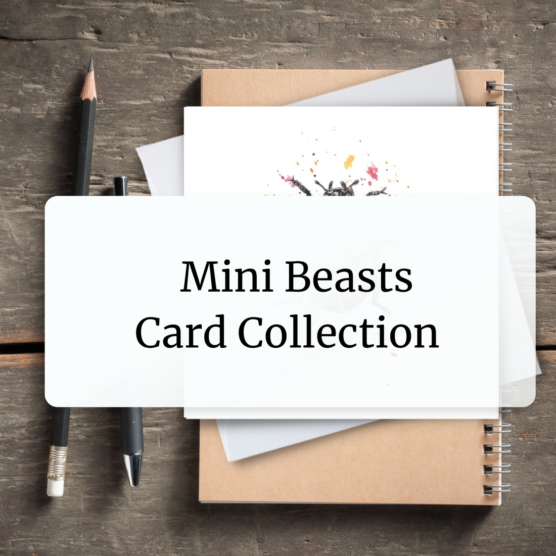 Mini Beasts Card Collection – dotsallowed