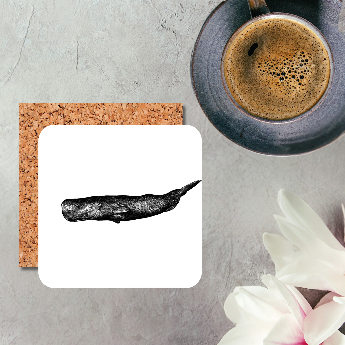 Sperm Whale Coaster