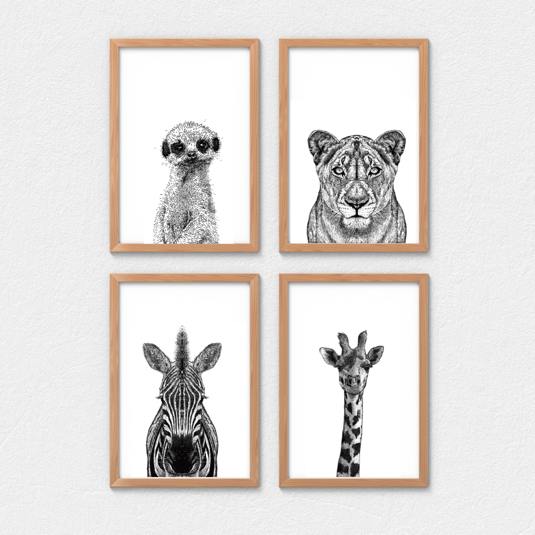 Safari Print Set
