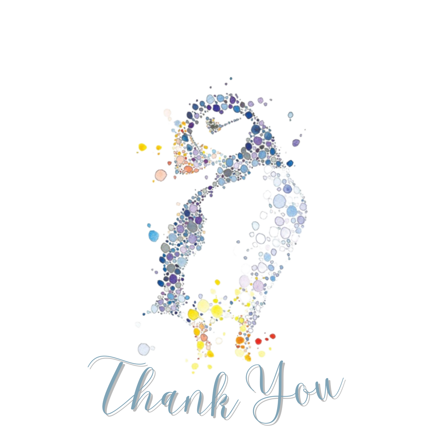 Puffin Thank You Card