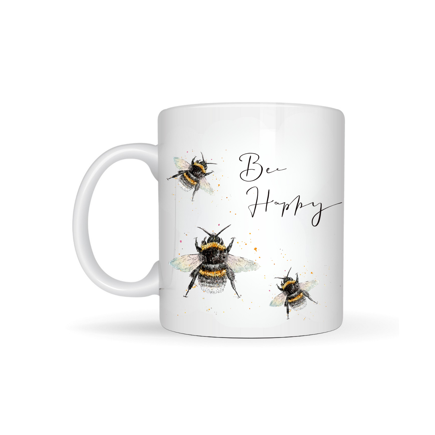 Bee Happy Bone China Mug