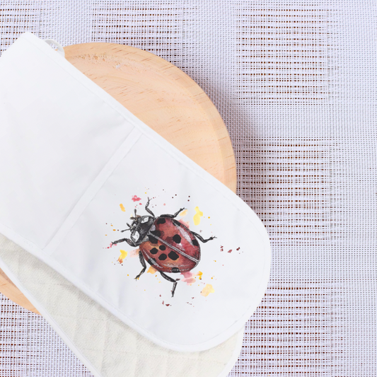 Ladybird Double Oven Gloves