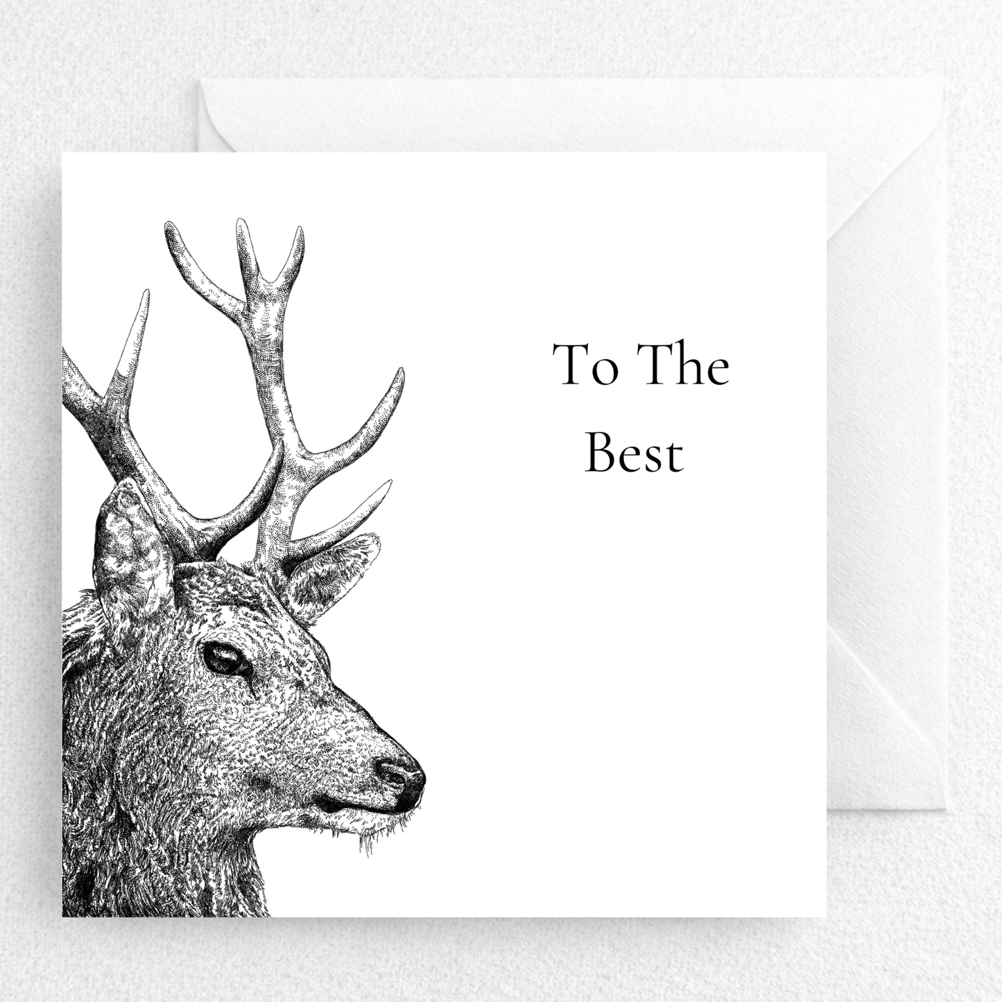Personalised Stag Card for Dad | Wildlife Father’s Day Greeting Card