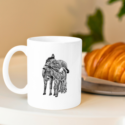 Donkey & Foal Mug