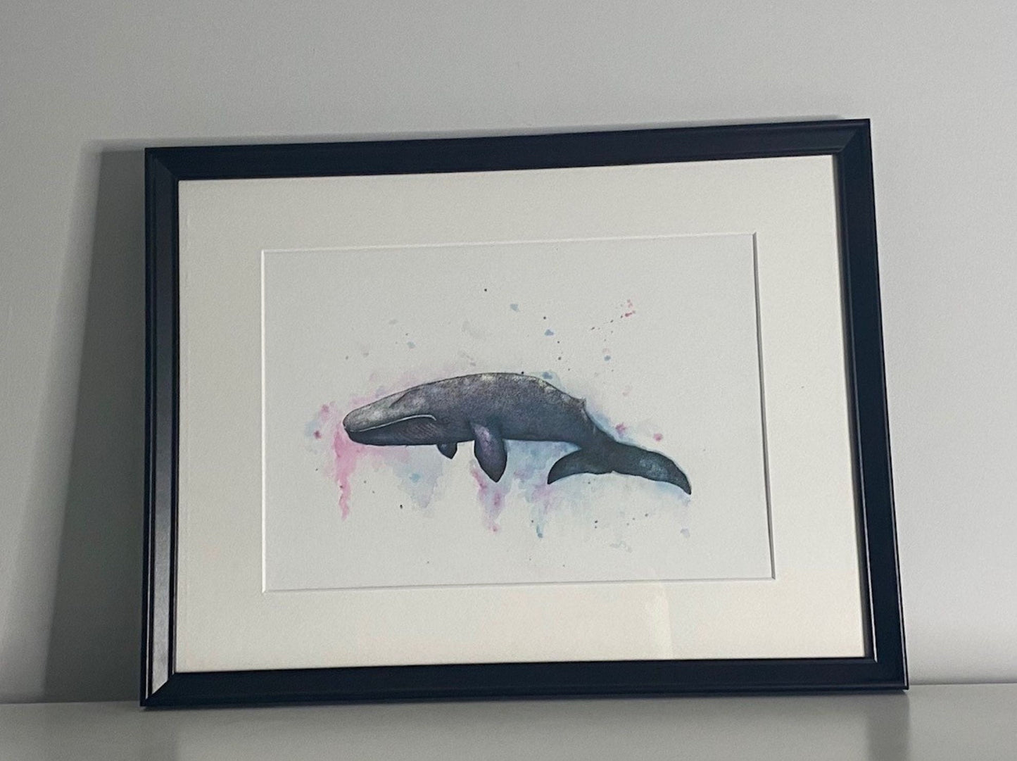 Blue Whale Original Art