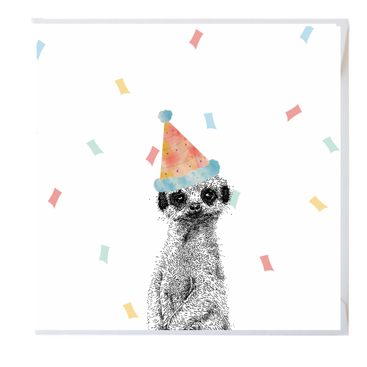 Meerkat Party Greeting Cards