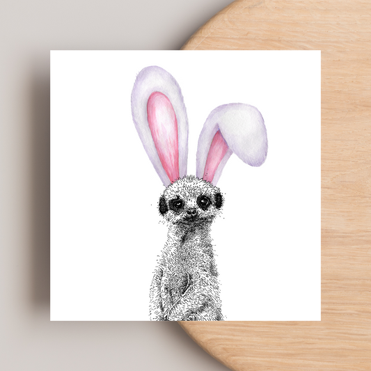 Easter Meerkat Card