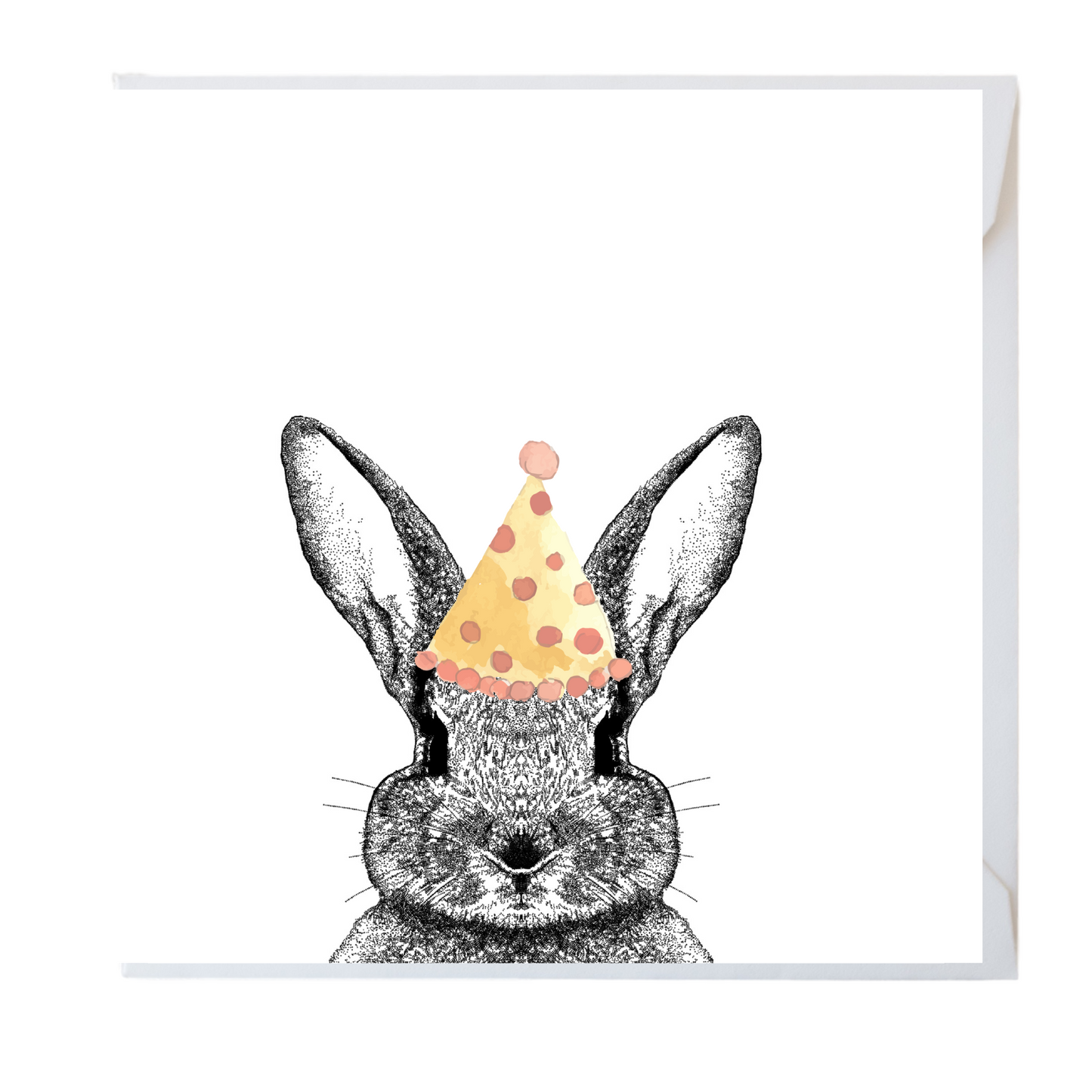 Party Rabbit Greeting Cards