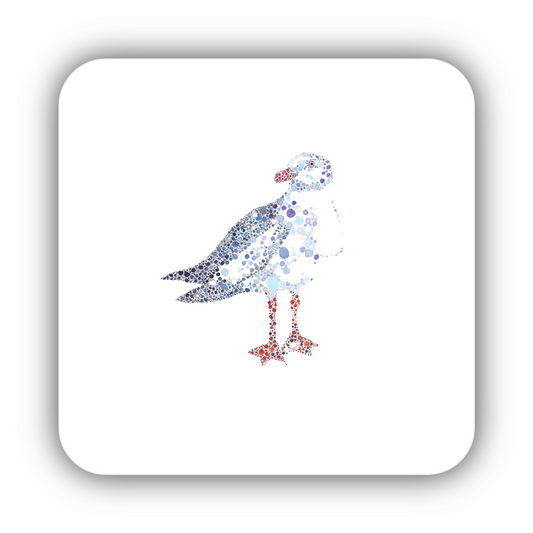Seagull Watercolour Coaster