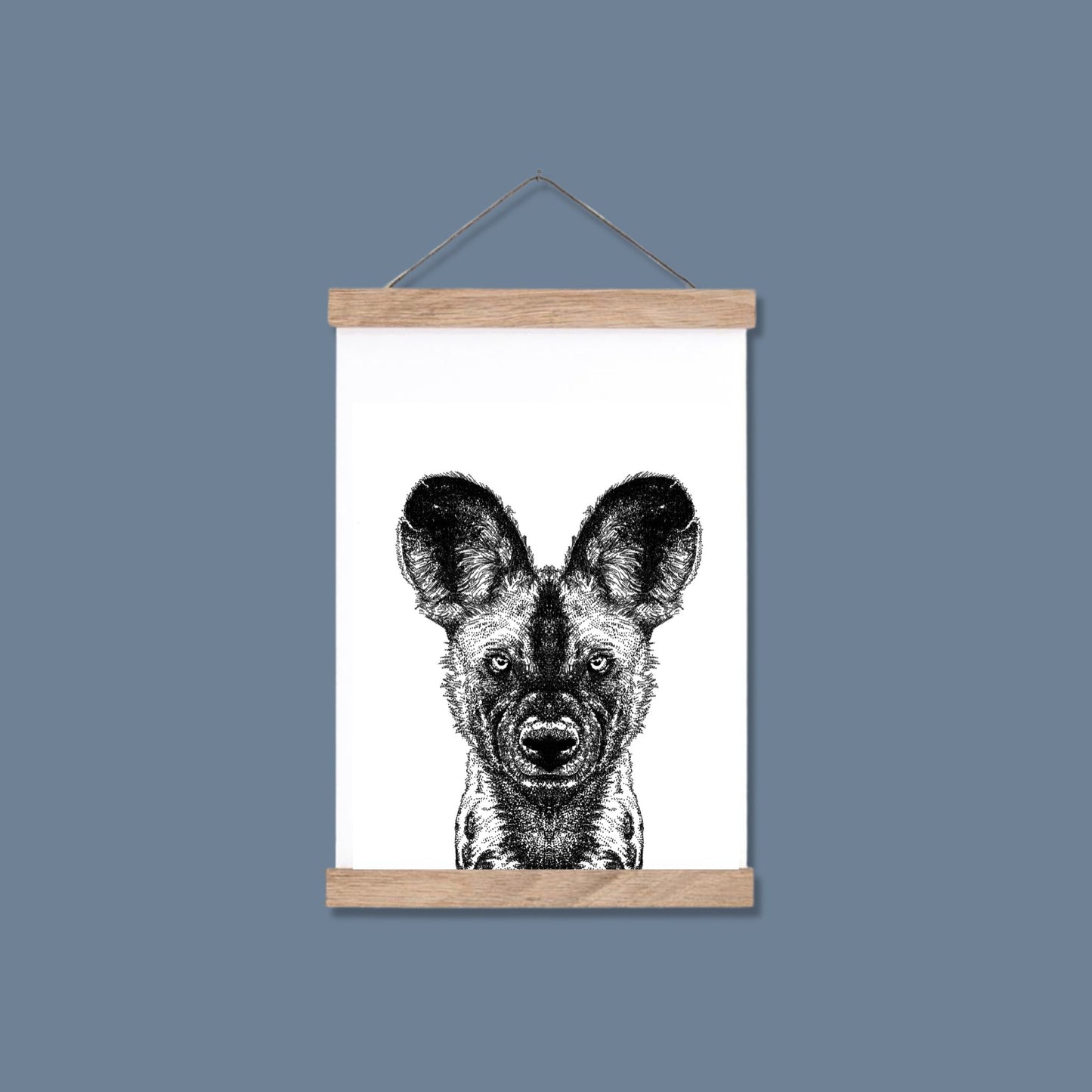 African Dog Print