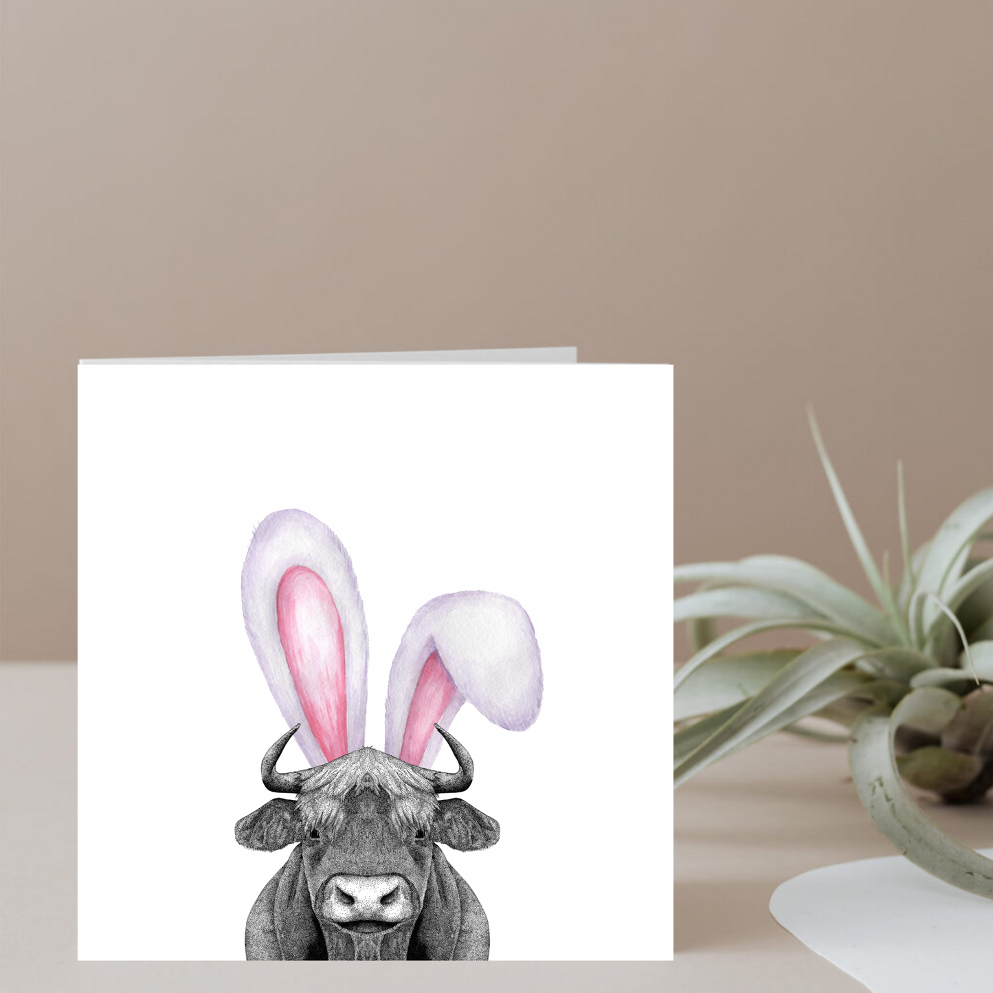 Easter Cow Card