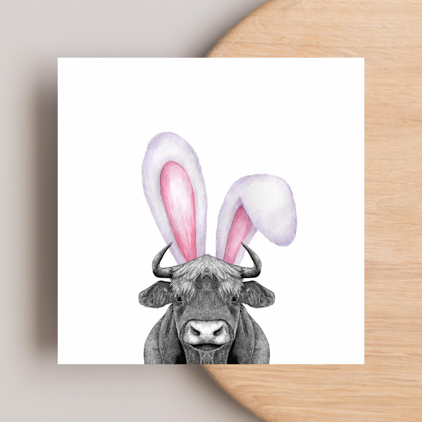 Easter Cow Card