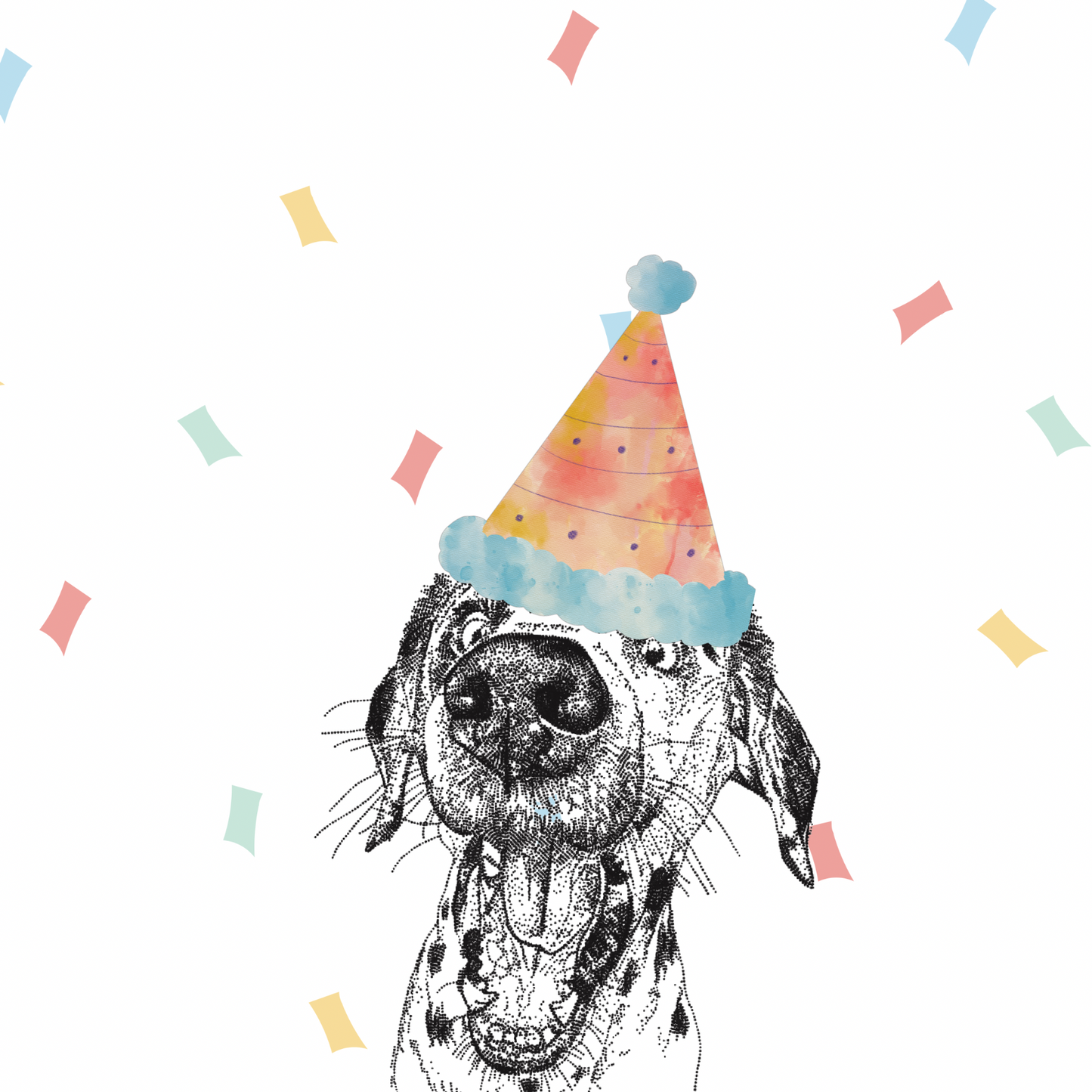 Dalmatian Party Greeting Cards